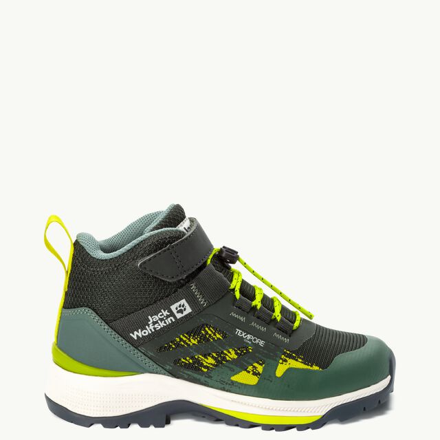 VILLI HIKER TEXAPORE MID K - slate green 37 - Kids\' waterproof outdoor  shoes – JACK WOLFSKIN